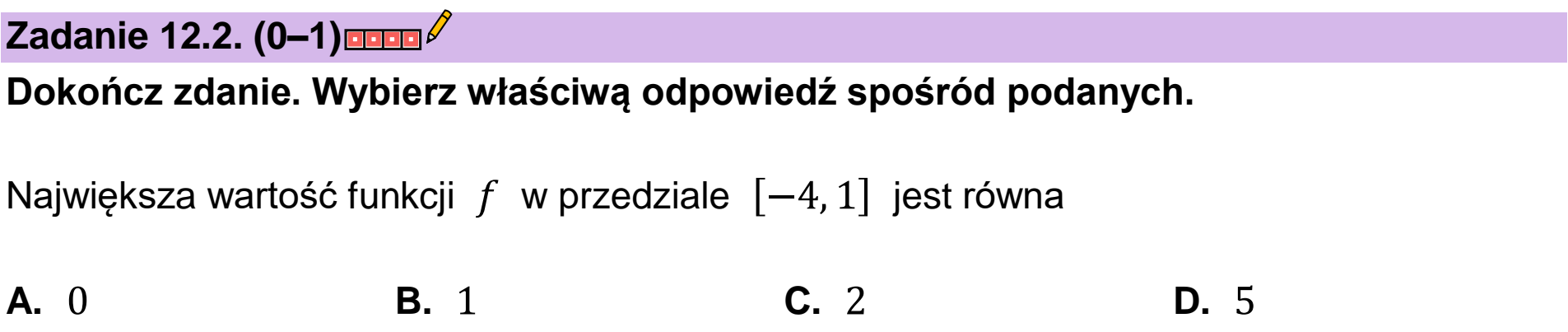Matura, maj 2023, zadanie 12.2