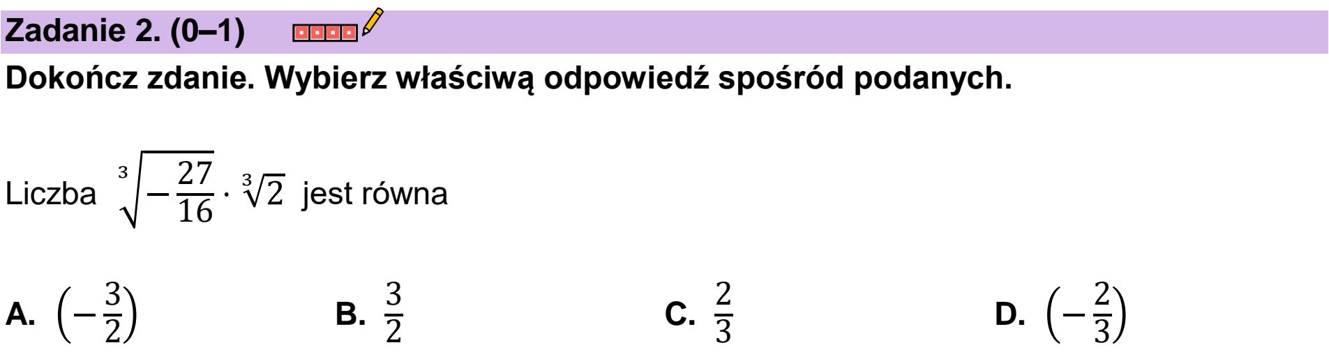 Matura, maj 2023, podgląd zadania 2
