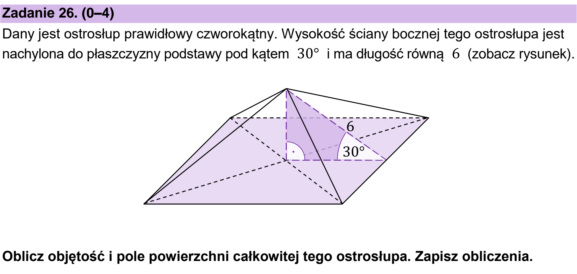 Matura, maj 2023, podgląd zadania 26