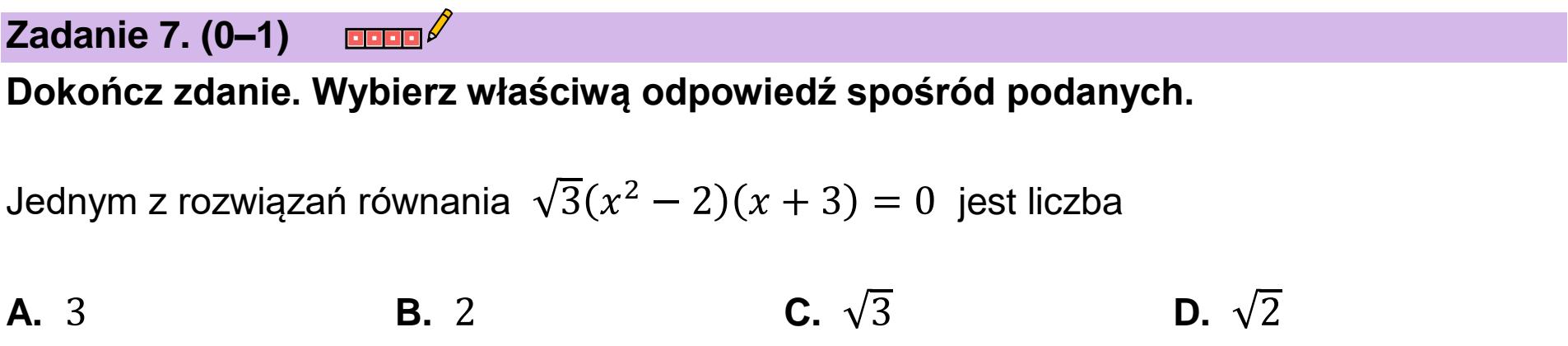 Matura, maj 2023, podgląd zadania 7
