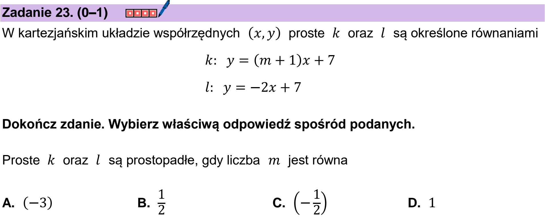 Matura, maj 2024, podgląd zadania 23