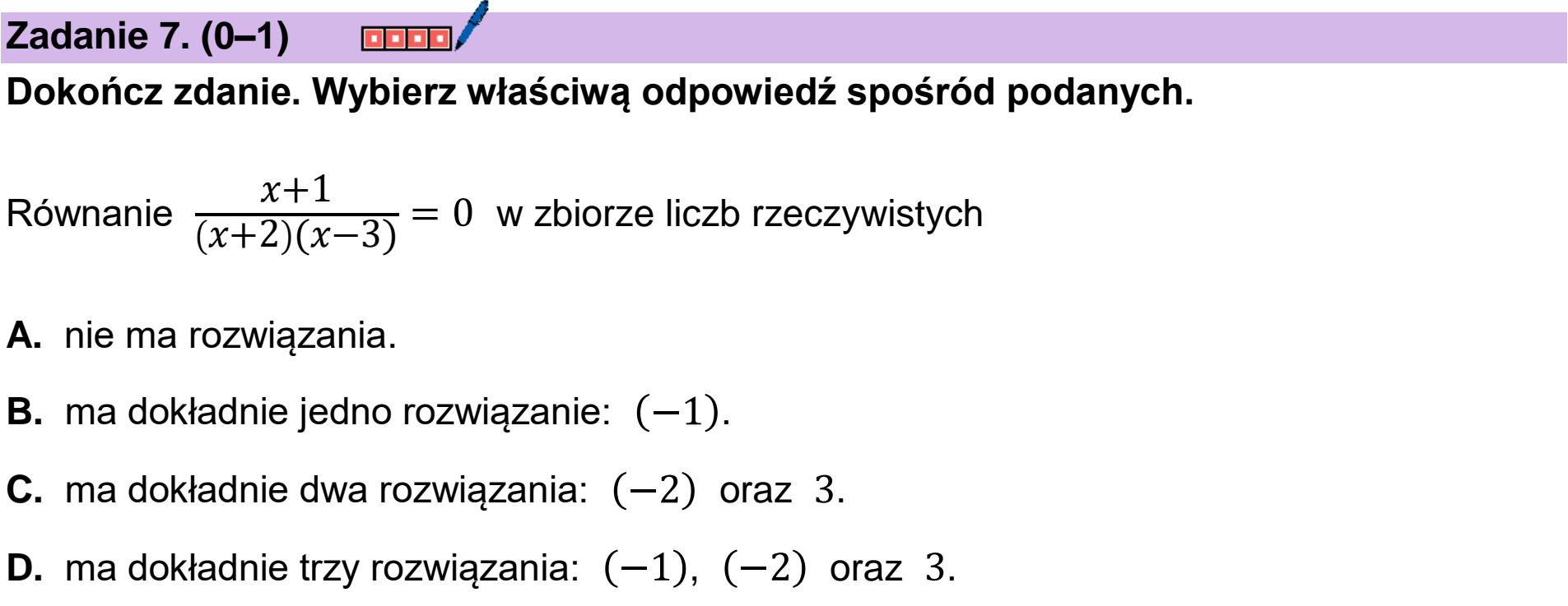 Matura, maj 2024, podgląd zadania 7