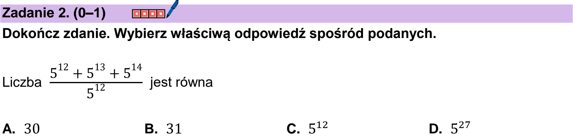 Matura, maj 2025, podgląd zadania 2