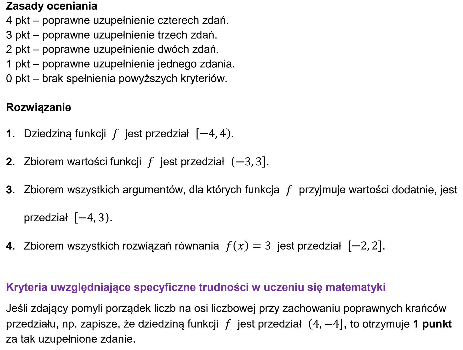 Matura, maj 2025, odpowiedź do zadania 11