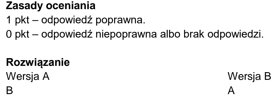 Matura, maj 2025, odpowiedź do zadania 23