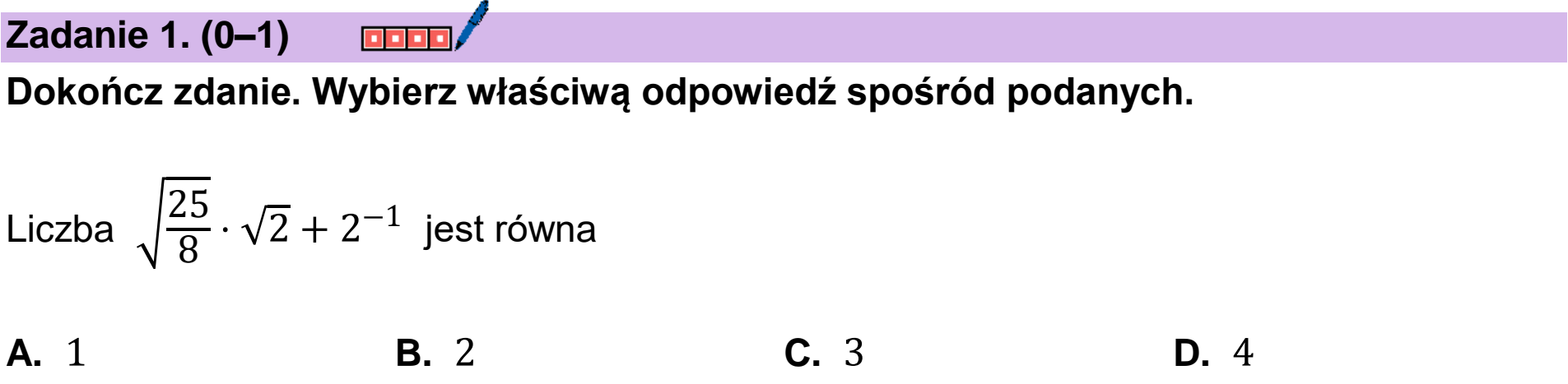 Matura, maj 2026, podgląd zadania 1