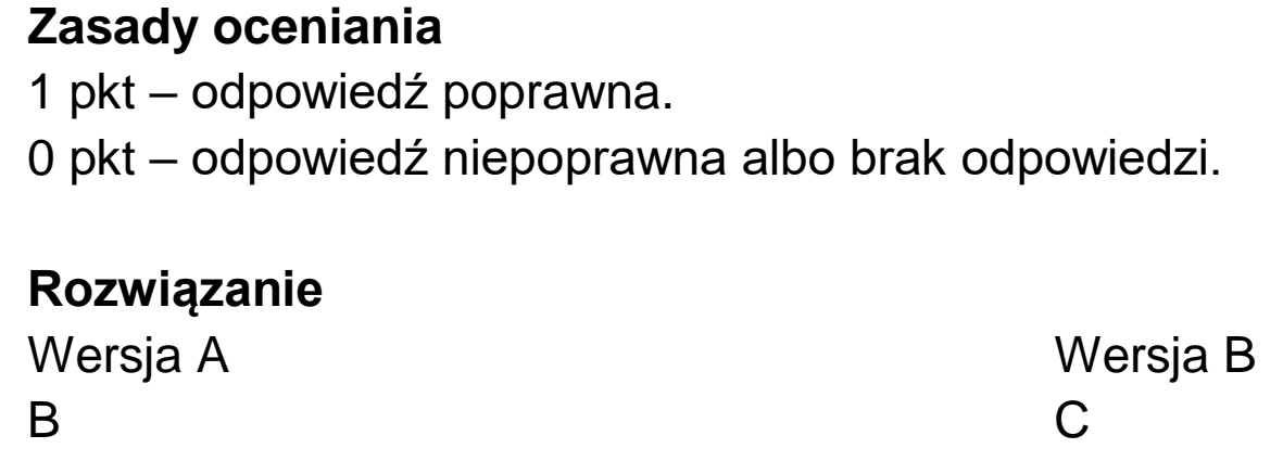 Matura, maj 2026, odpowiedź do zadania 4
