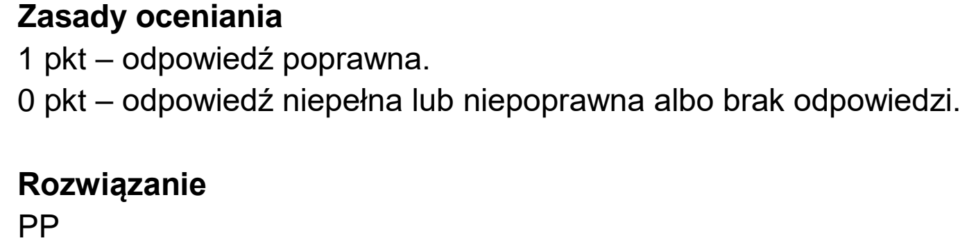 Matura próbna, marzec 2026, odpowiedź do zadania 27