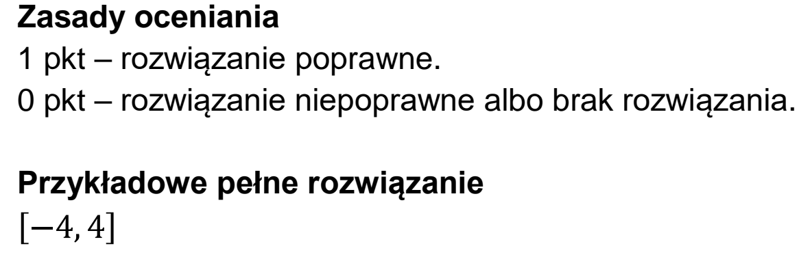 Matura próbna, wrzesien 2022, odpowiedź do zadania 10.1