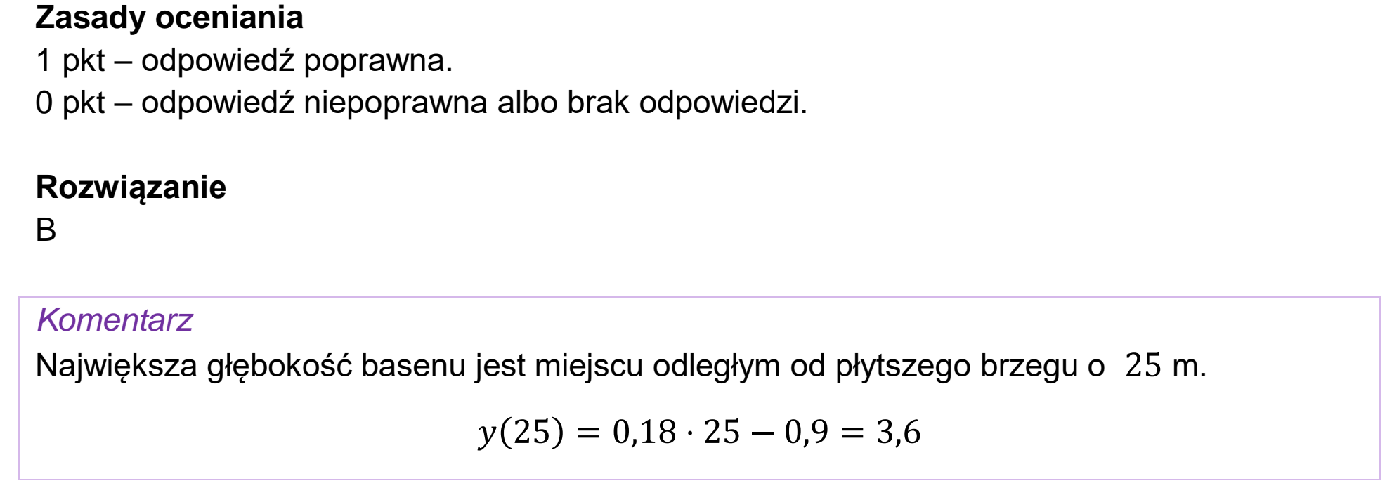 Matura próbna, wrzesien 2022, odpowiedź do zadania 12.1