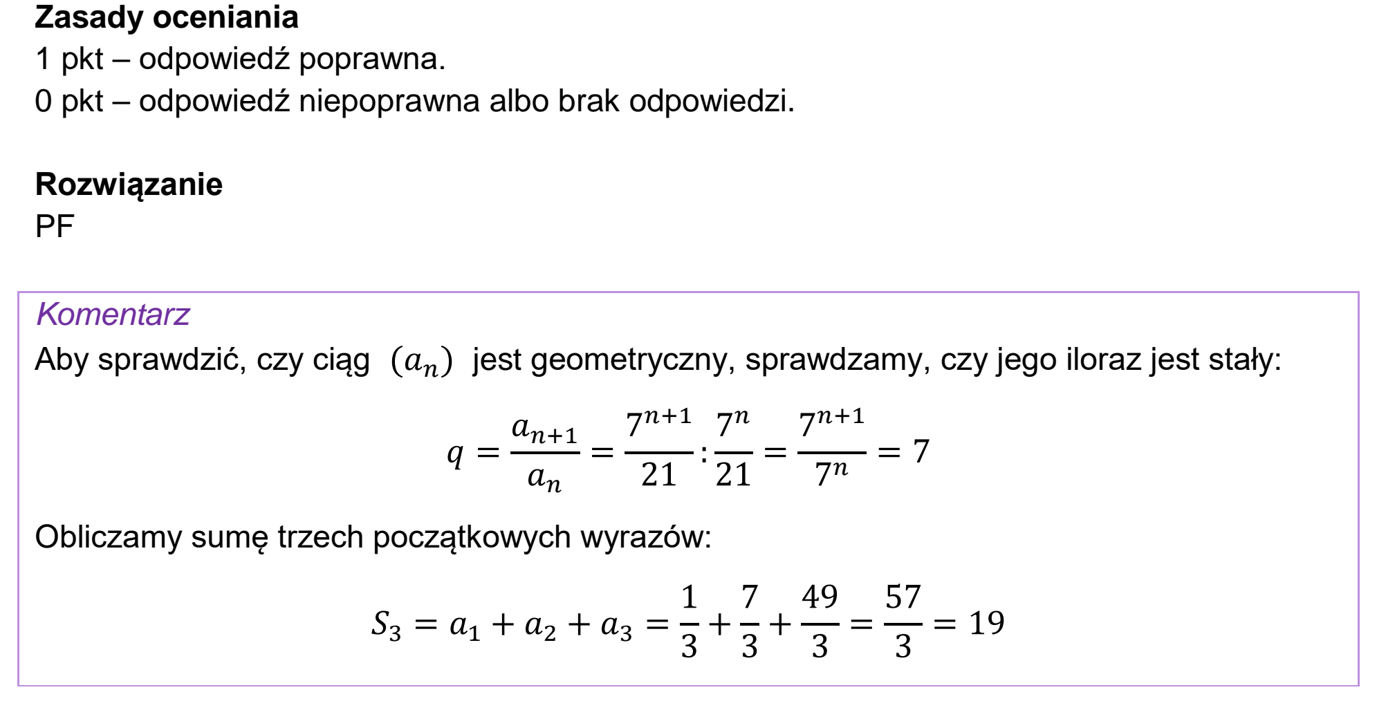 Matura próbna, wrzesien 2022, odpowiedź do zadania 14.2