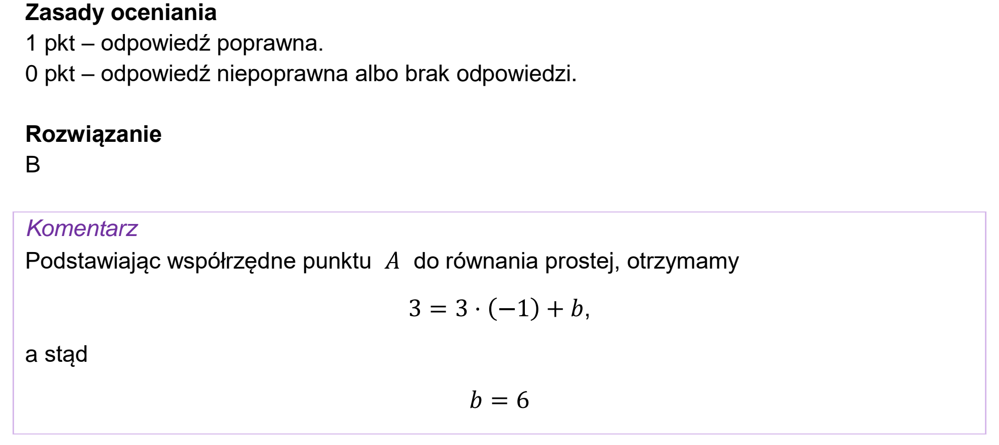 Matura próbna, wrzesien 2022, odpowiedź do zadania 15