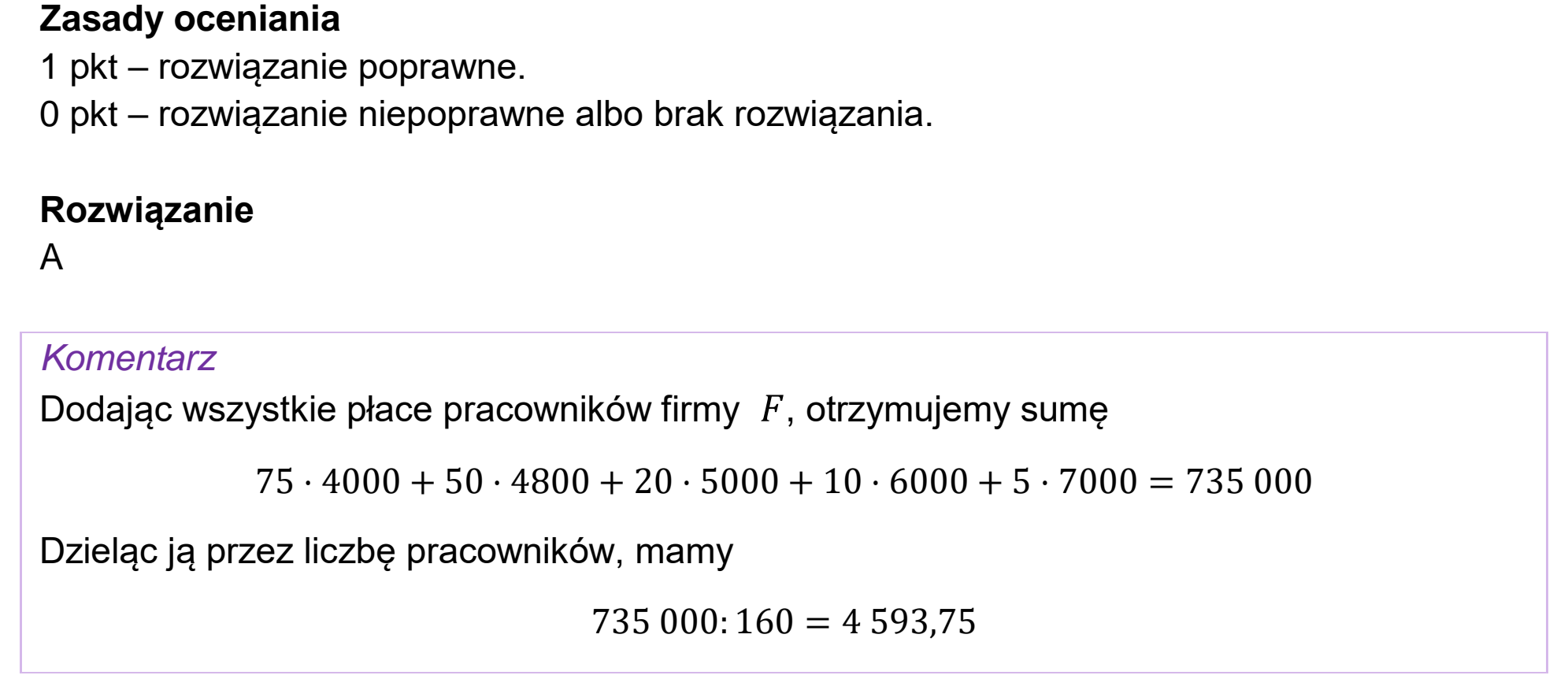 Matura próbna, wrzesien 2022, odpowiedź do zadania 24.1