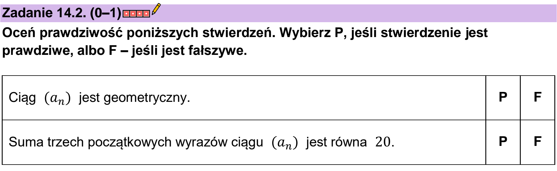 Matura próbna, wrzesien 2022, zadanie 14.2
