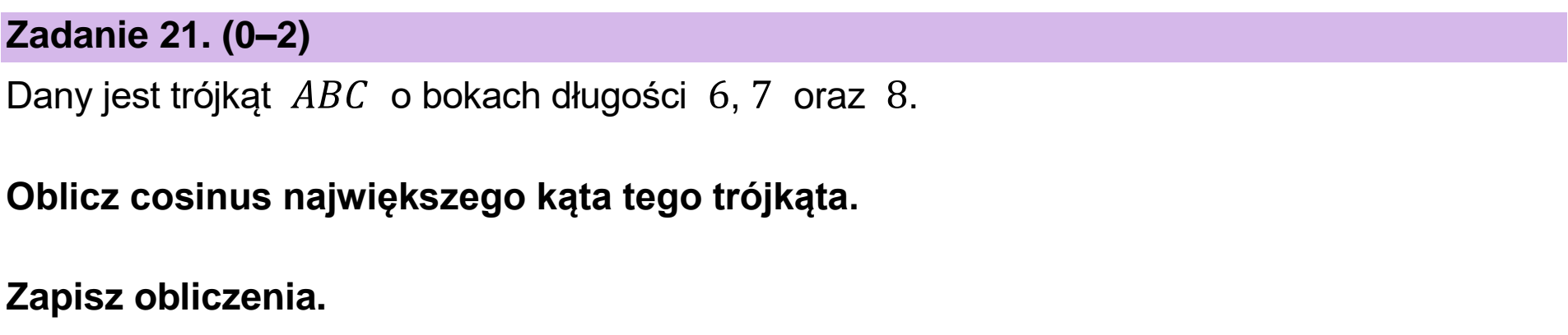 Matura próbna, wrzesien 2022, podgląd zadania 21
