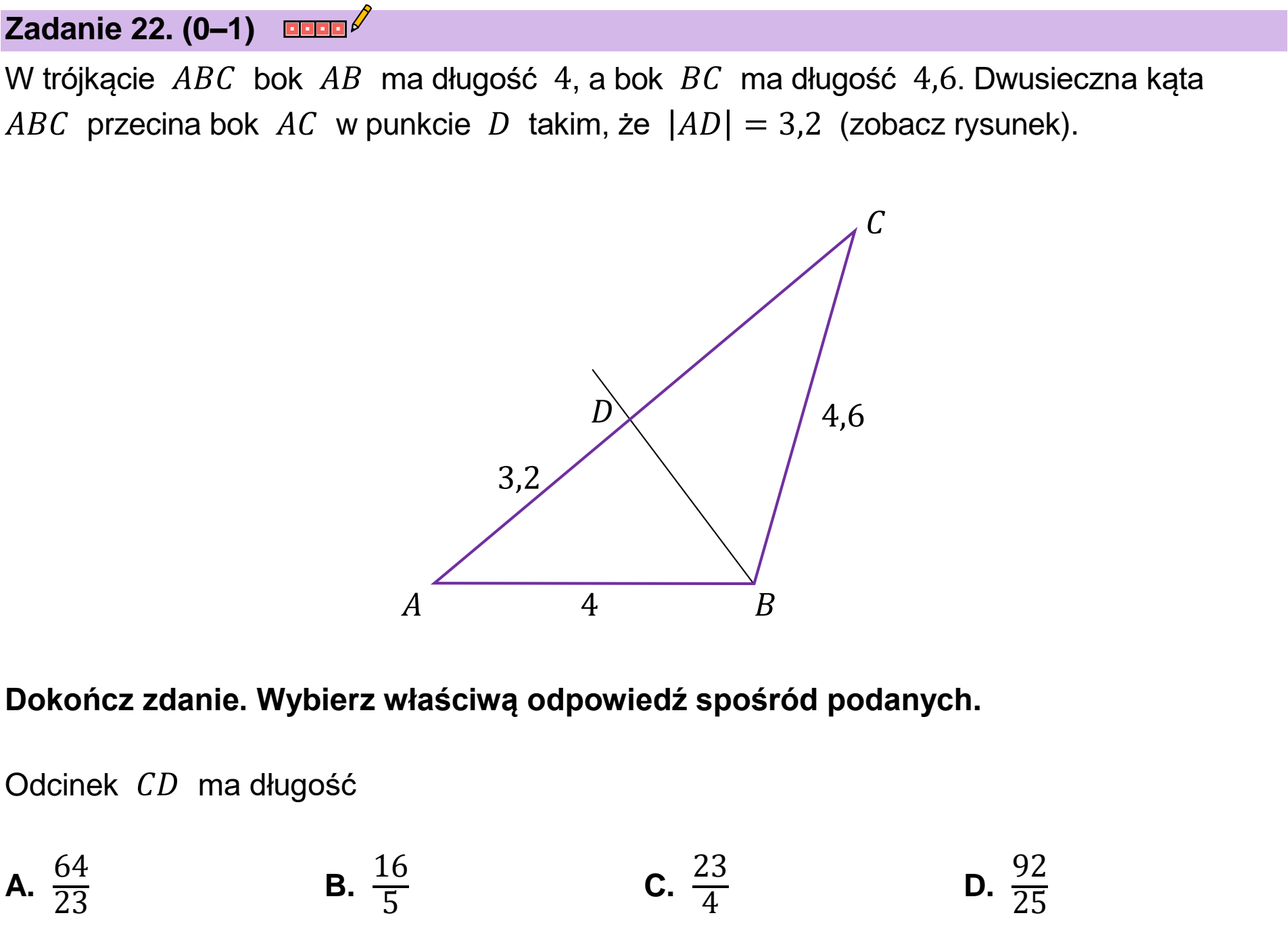 Matura próbna, wrzesien 2022, podgląd zadania 22