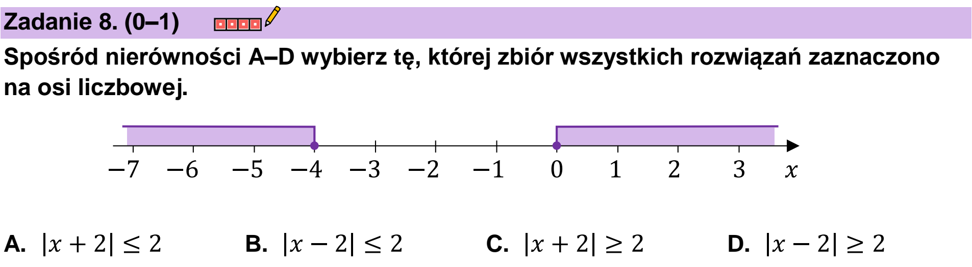 Matura próbna, wrzesien 2022, podgląd zadania 8
