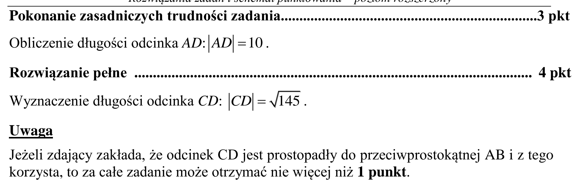 Matura dodatkowa, czerwiec 2015, odpowiedź do zadania 11, fragment 2