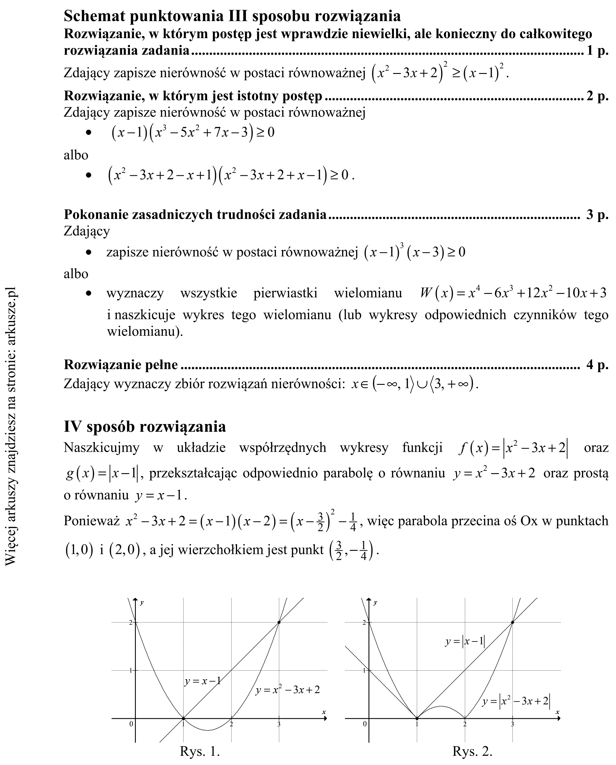 Matura dodatkowa, czerwiec 2016, odpowiedź do zadania 9, fragment 4