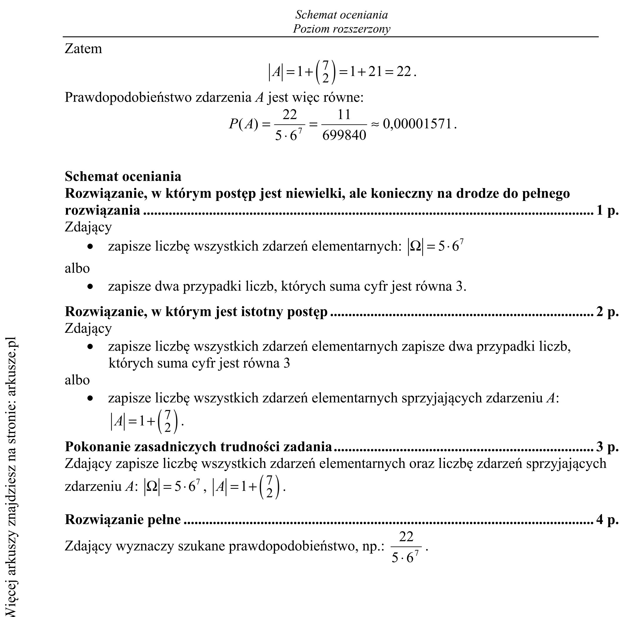 Matura dodatkowa, czerwiec 2018, odpowiedź do zadania 9, fragment 2