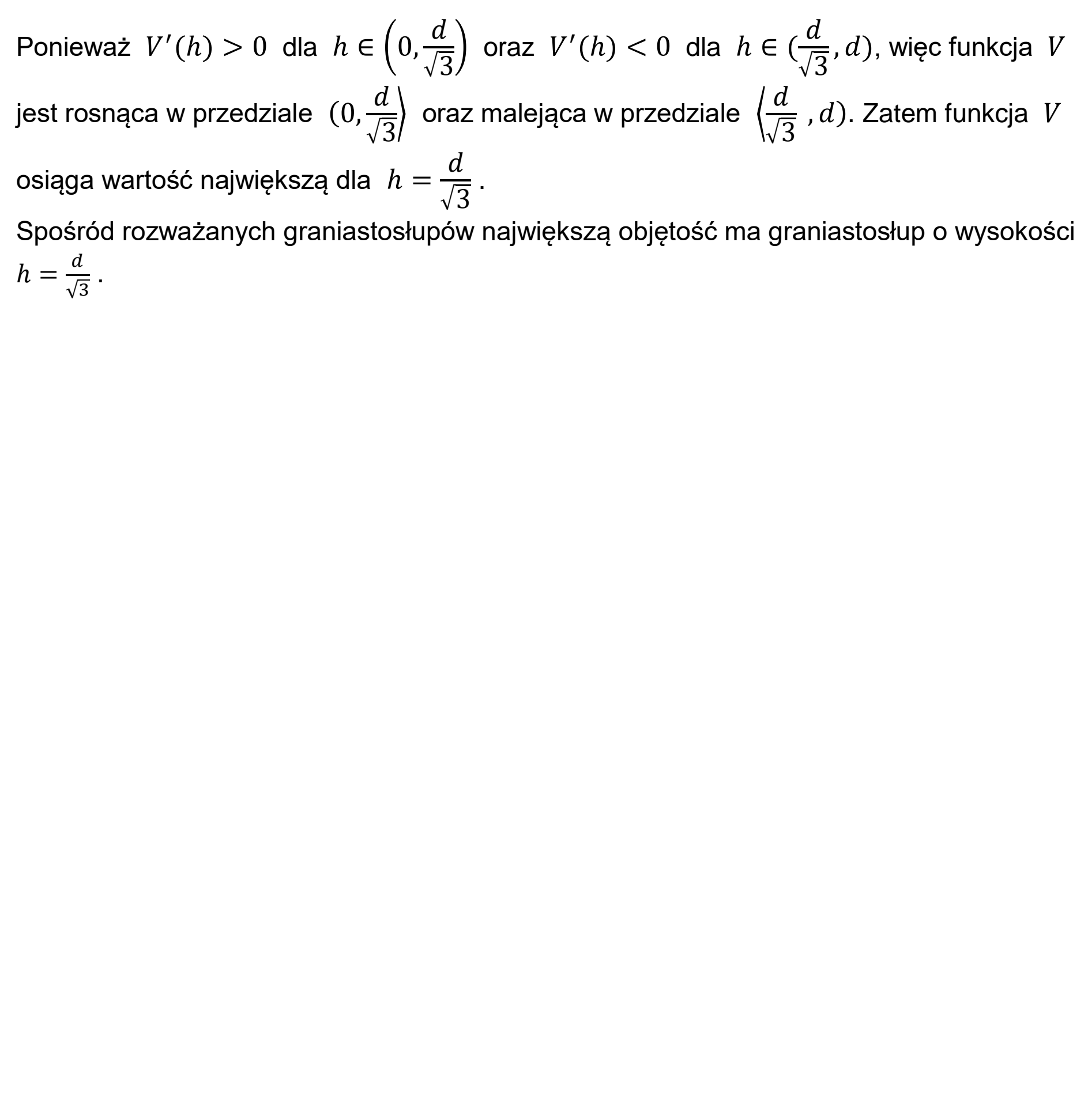 Matura dodatkowa, czerwiec 2023, odpowiedź do zadania 14, fragment 2