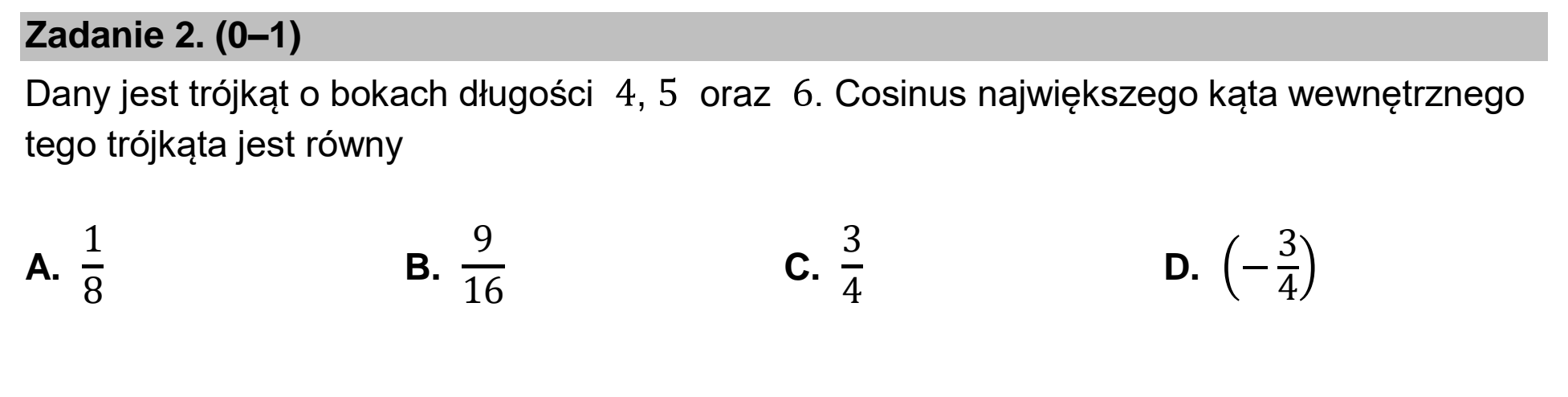 Matura dodatkowa, czerwiec 2023, podgląd zadania 2