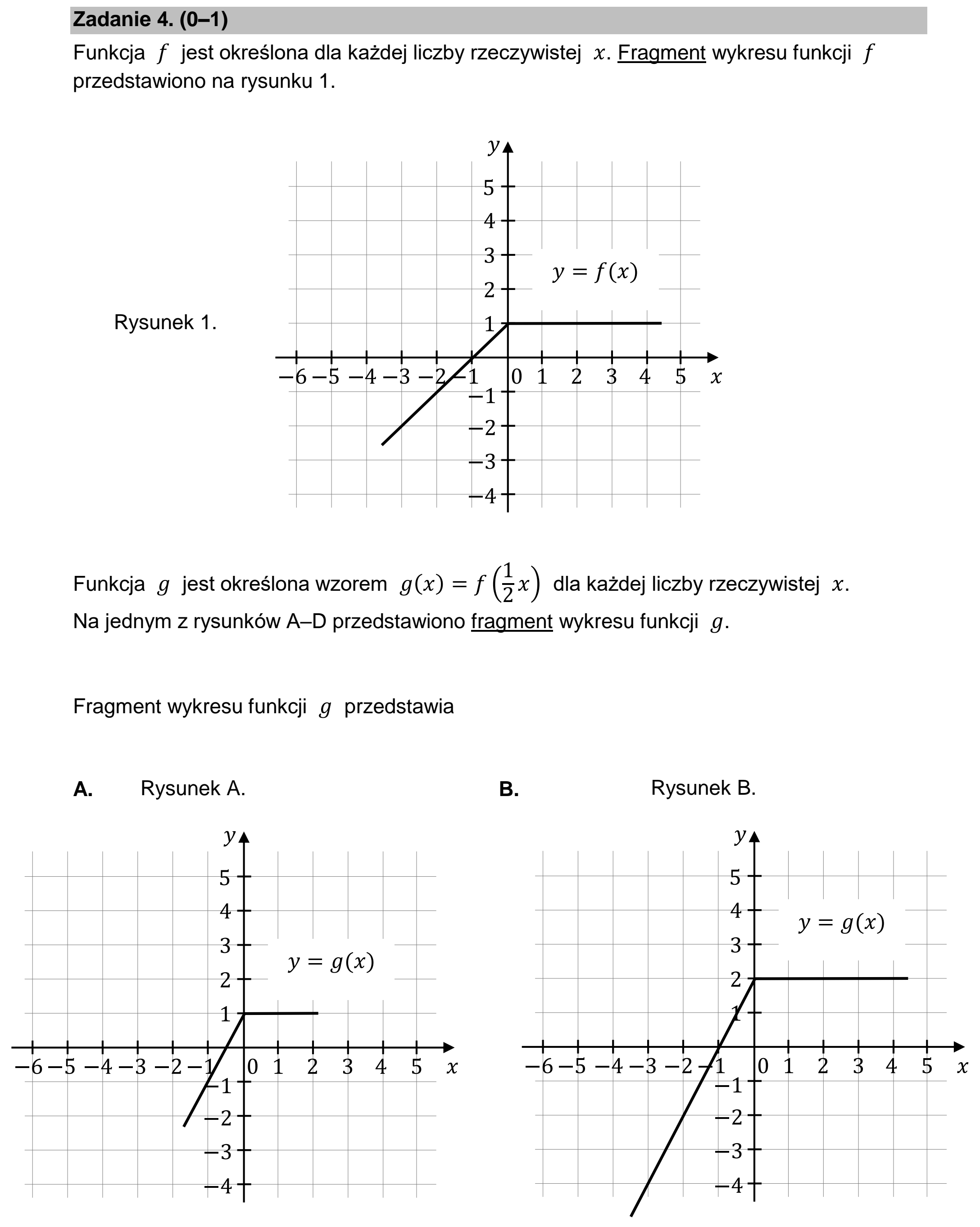 Matura dodatkowa, czerwiec 2023, podgląd zadania 4, fragment 1