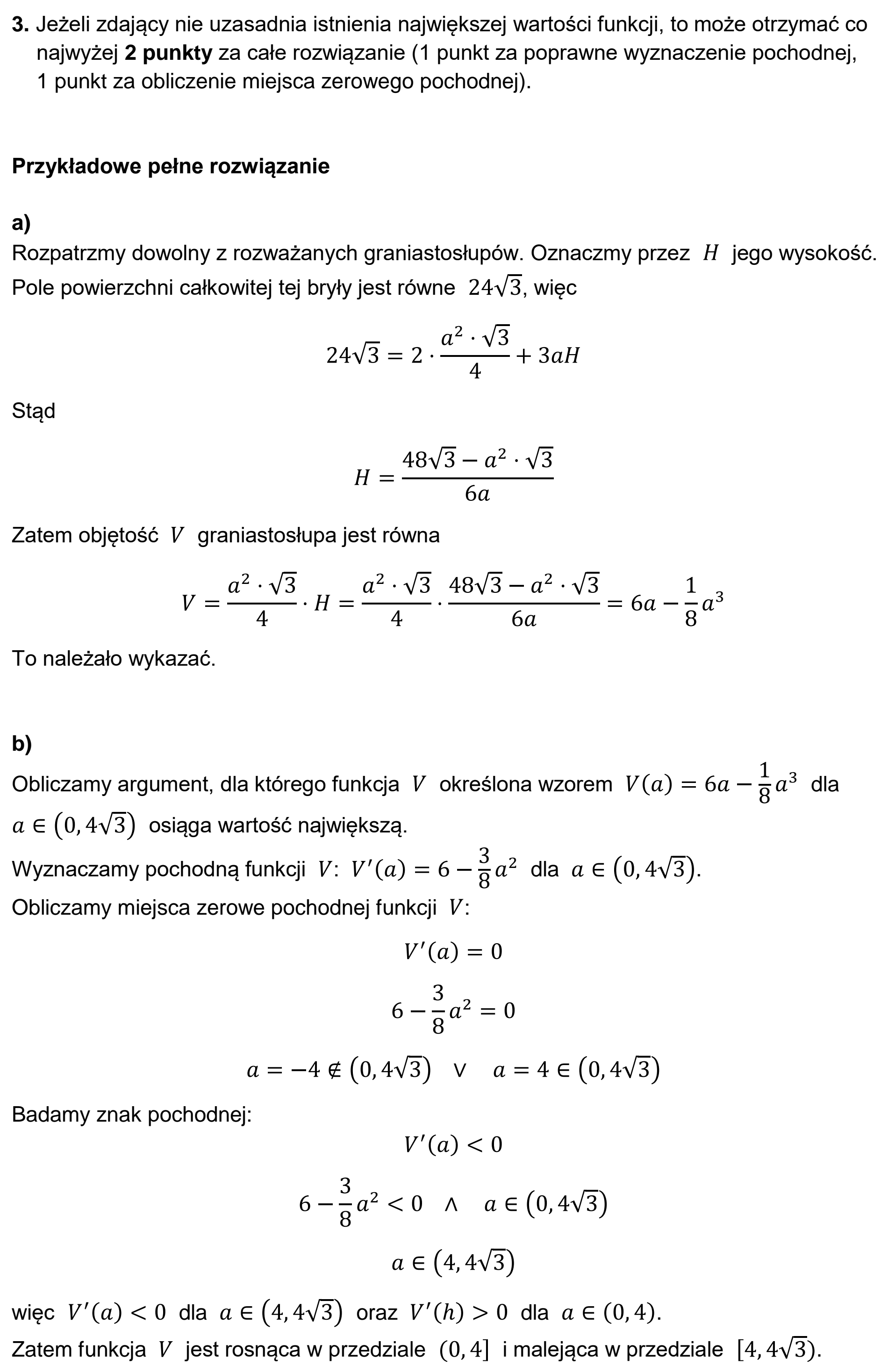 Matura dodatkowa, czerwiec 2025, odpowiedź do zadania 15, fragment 2