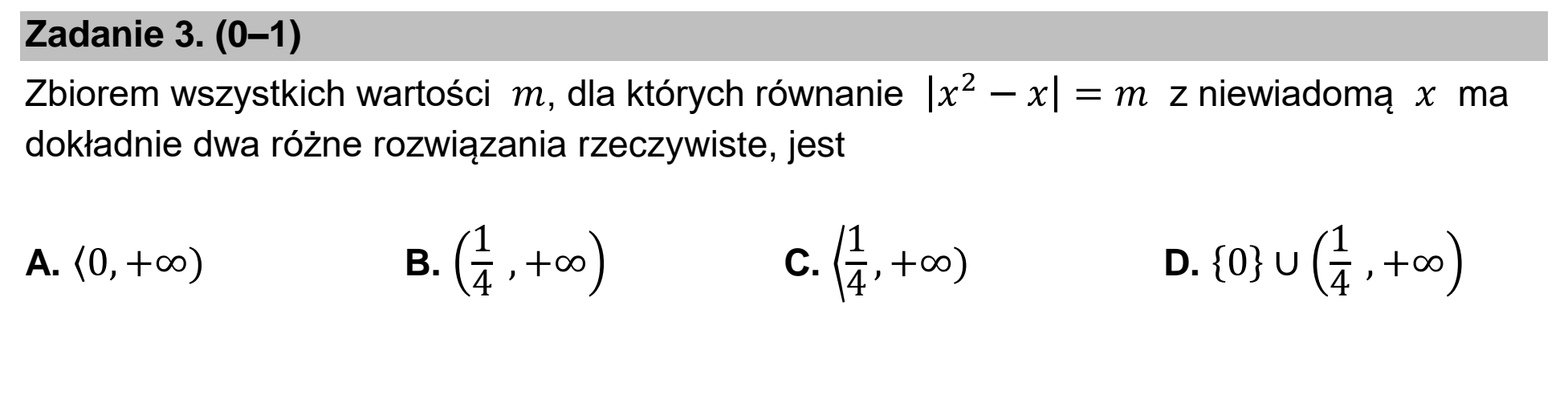 Matura dodatkowa, czerwiec 2025, podgląd zadania 3