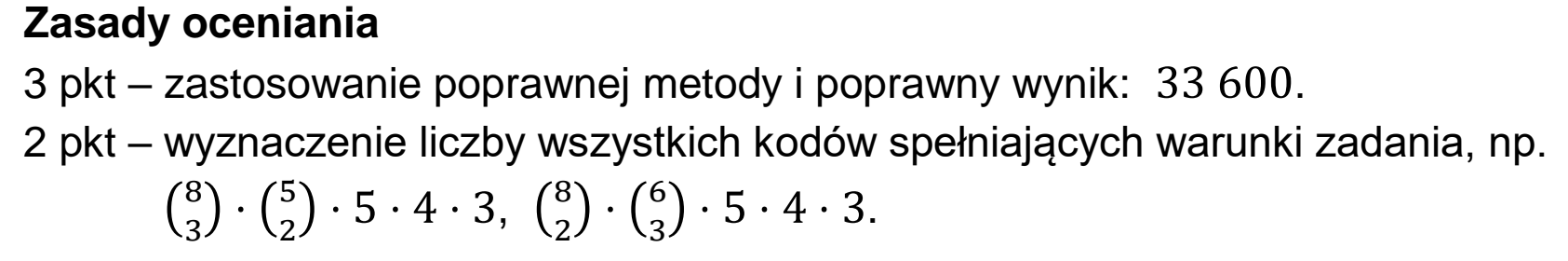 Matura dodatkowa, czerwiec 2026, odpowiedź do zadania 6