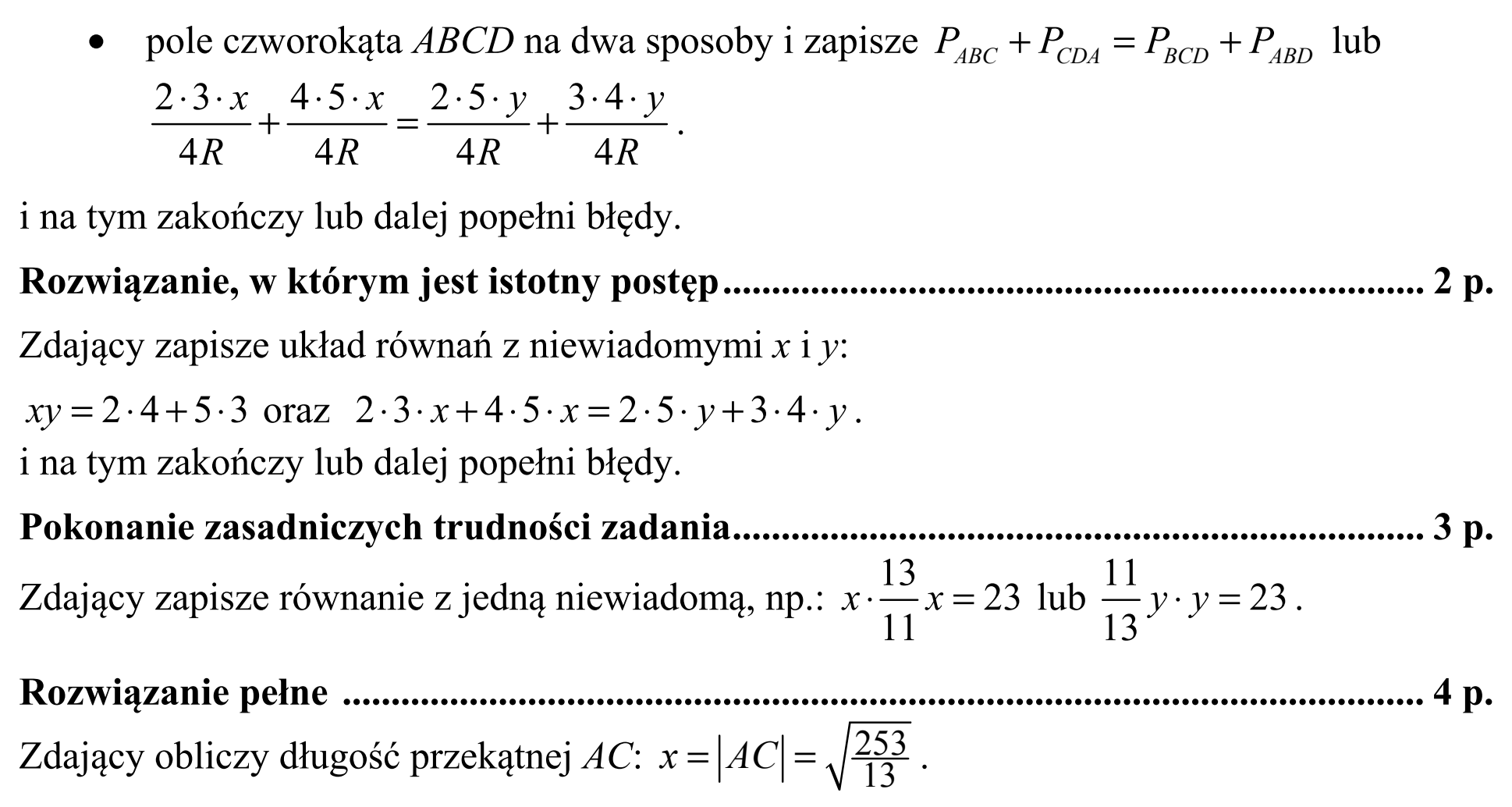 Matura, maj 2015, odpowiedź do zadania 10, fragment 4