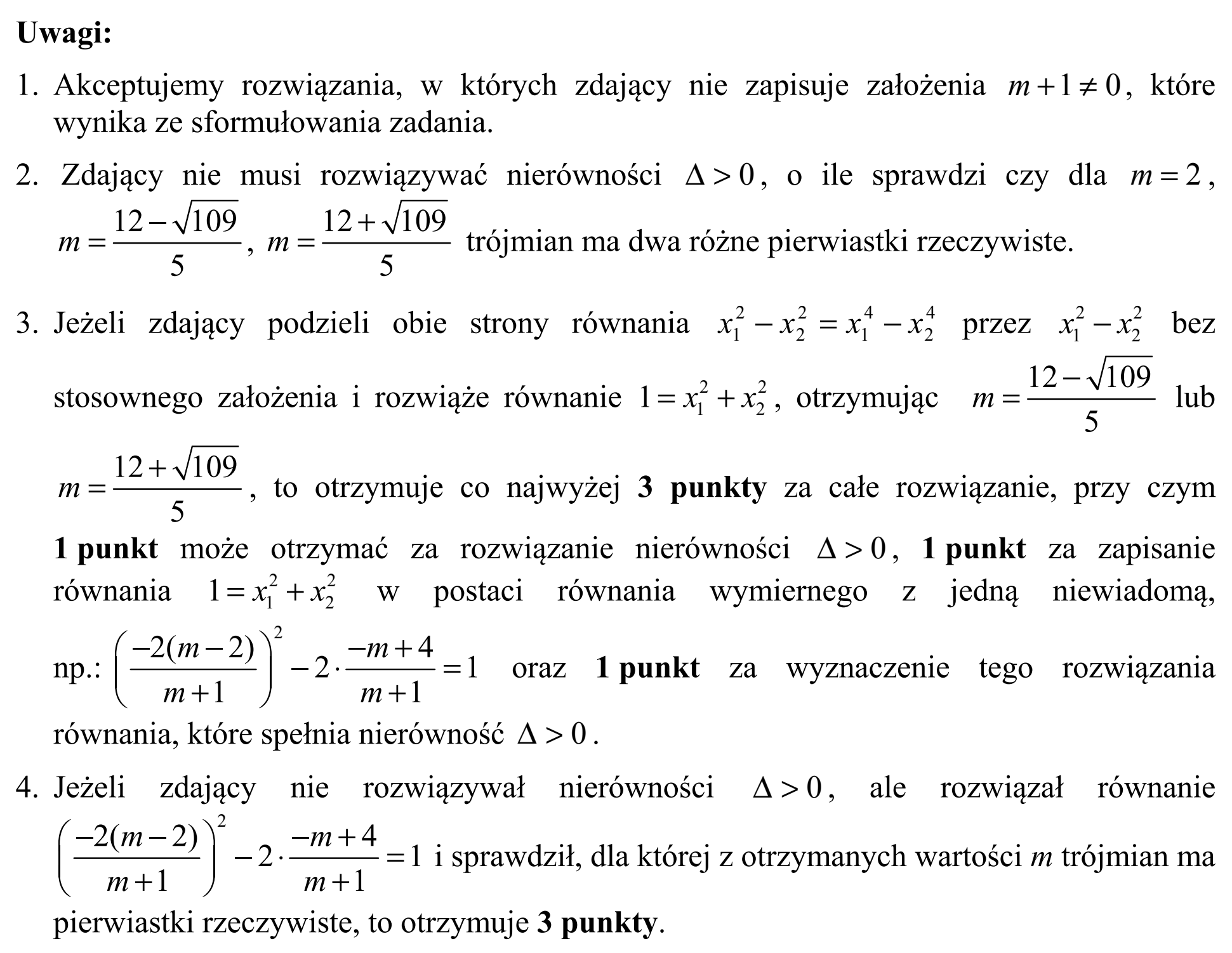 Matura, maj 2015, odpowiedź do zadania 13, fragment 3