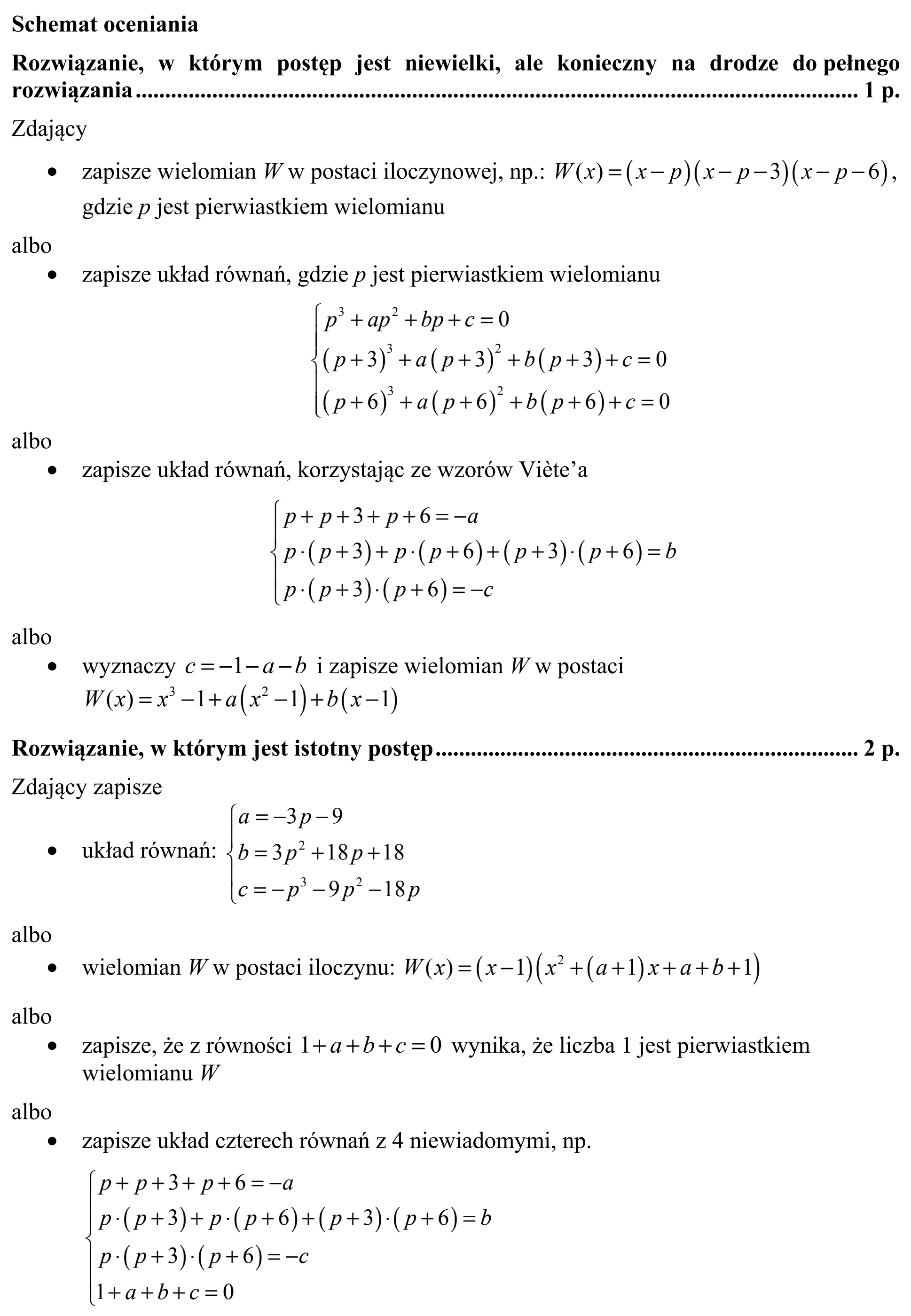 Matura, maj 2015, odpowiedź do zadania 15, fragment 4