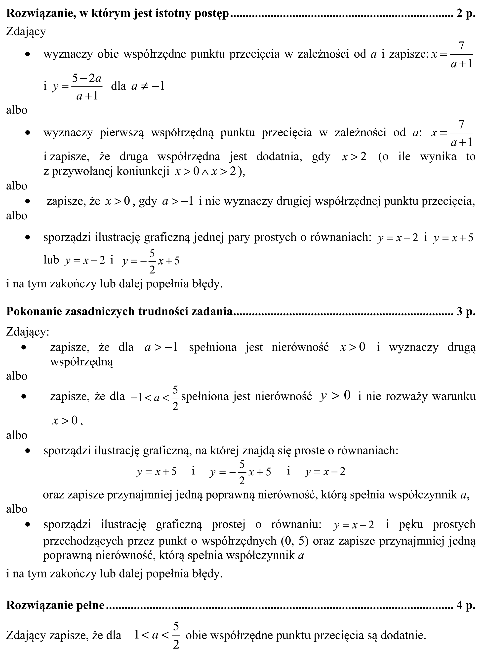 Matura, maj 2016, odpowiedź do zadania 10, fragment 3