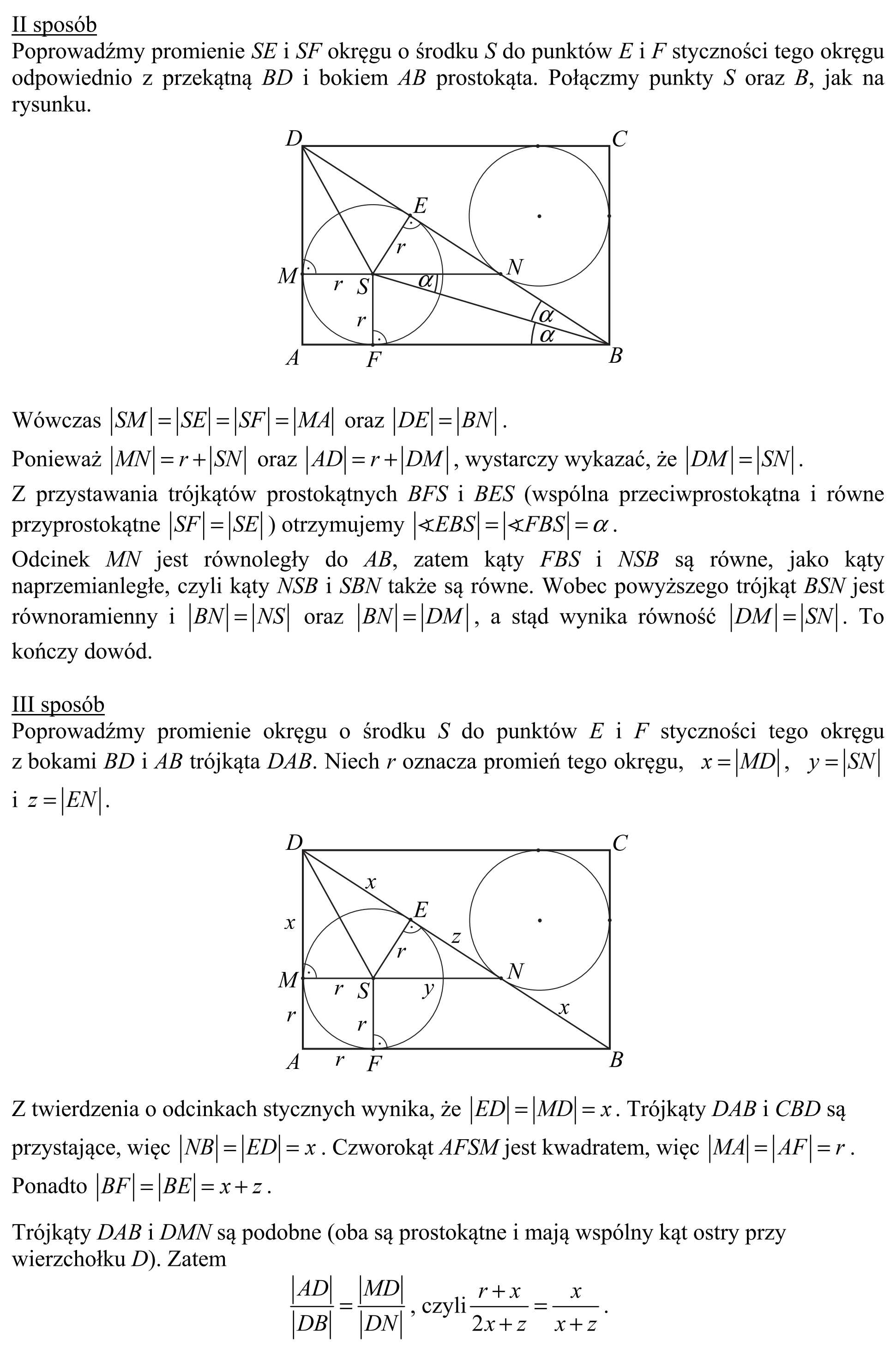 Matura, maj 2016, odpowiedź do zadania 9, fragment 2