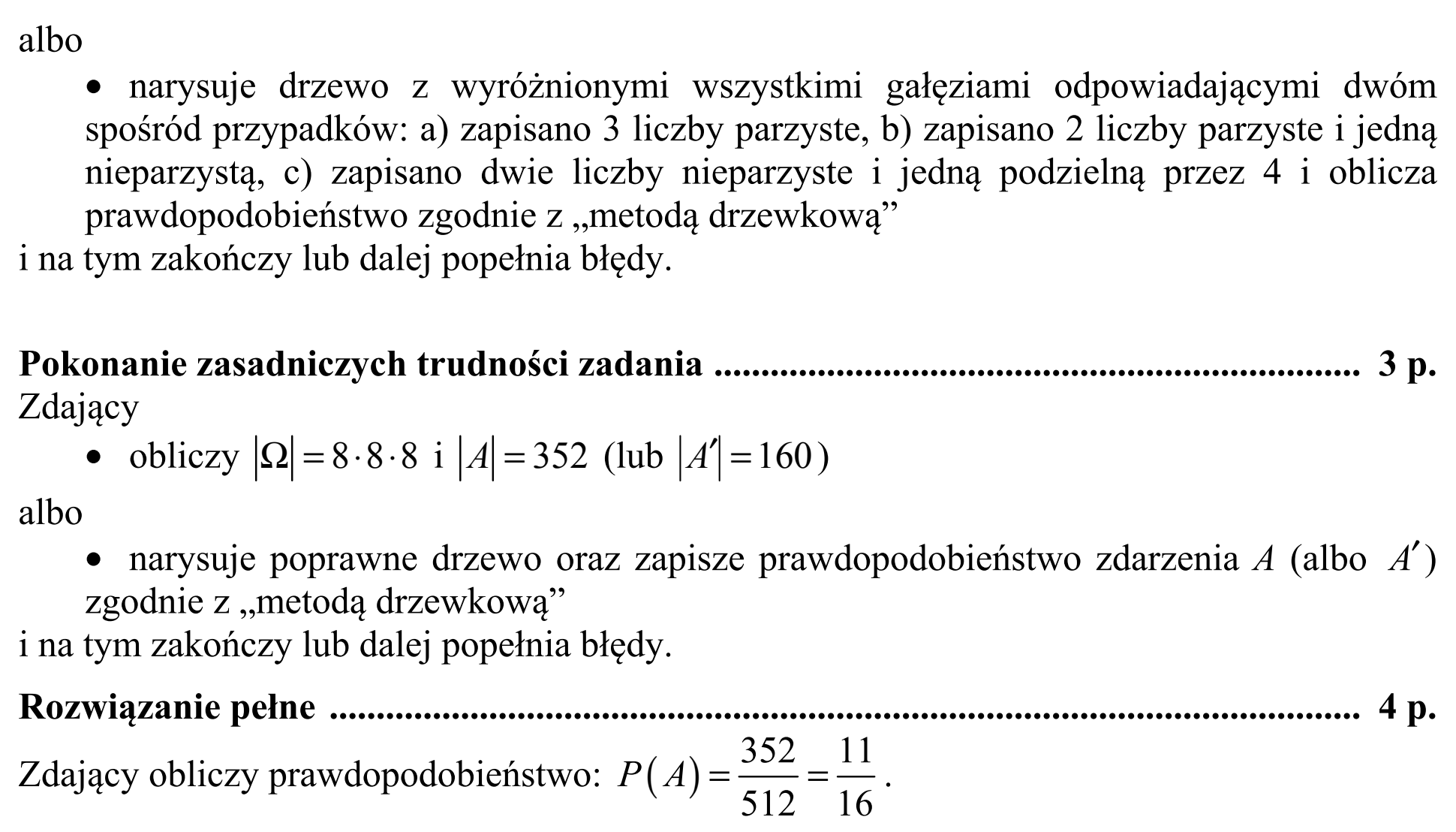 Matura, maj 2017, odpowiedź do zadania 11, fragment 3