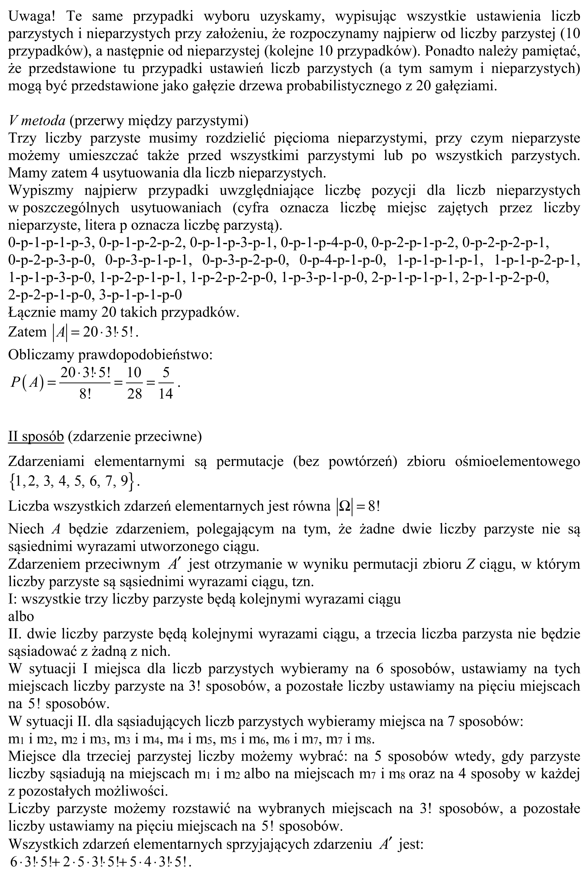 Matura, maj 2018, odpowiedź do zadania 9, fragment 3