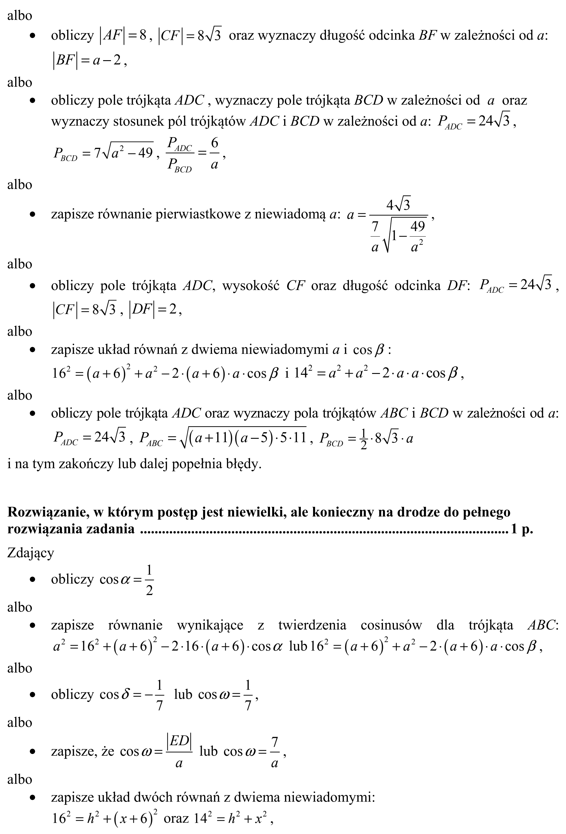 Matura, maj 2019, odpowiedź do zadania 10, fragment 2