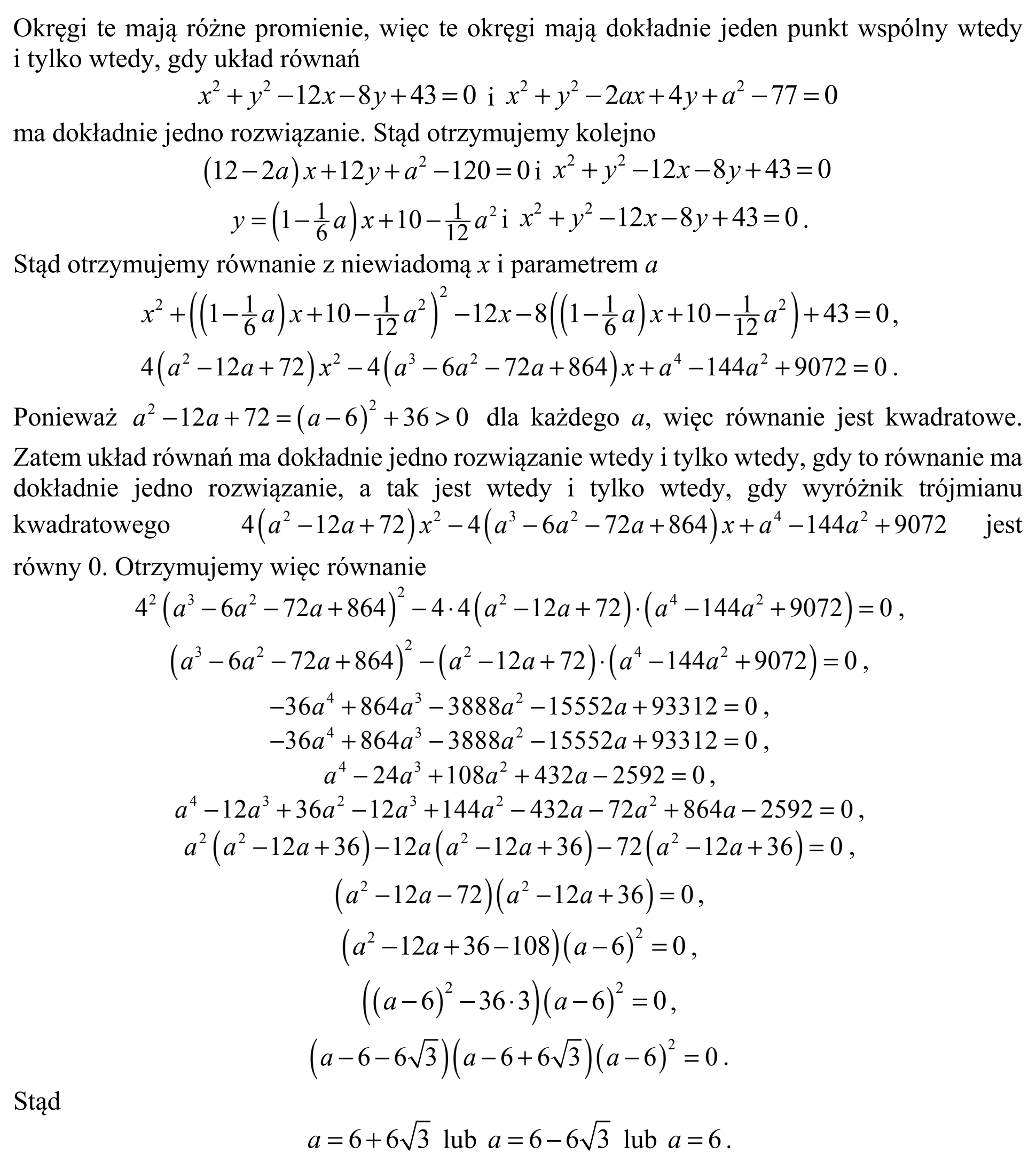 Matura, maj 2019, odpowiedź do zadania 11, fragment 5