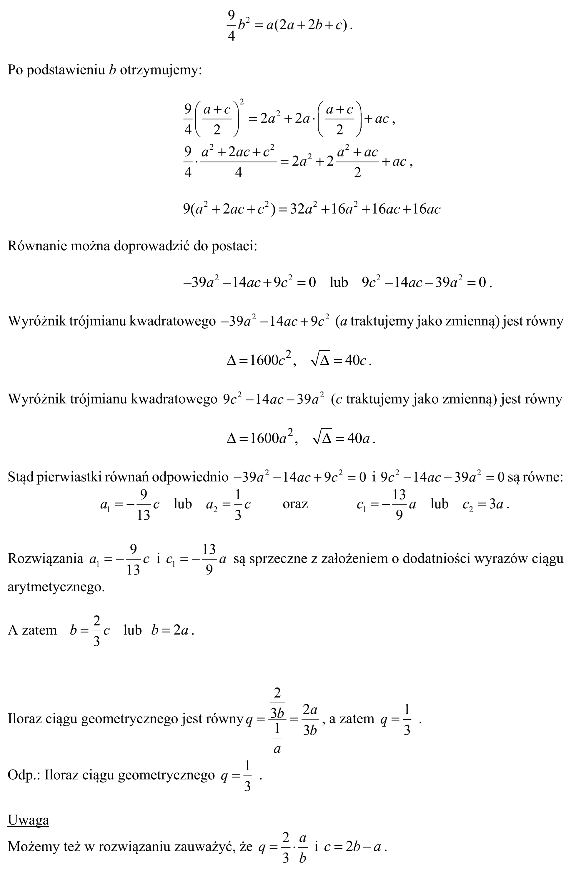 Matura, maj 2019, odpowiedź do zadania 12, fragment 3