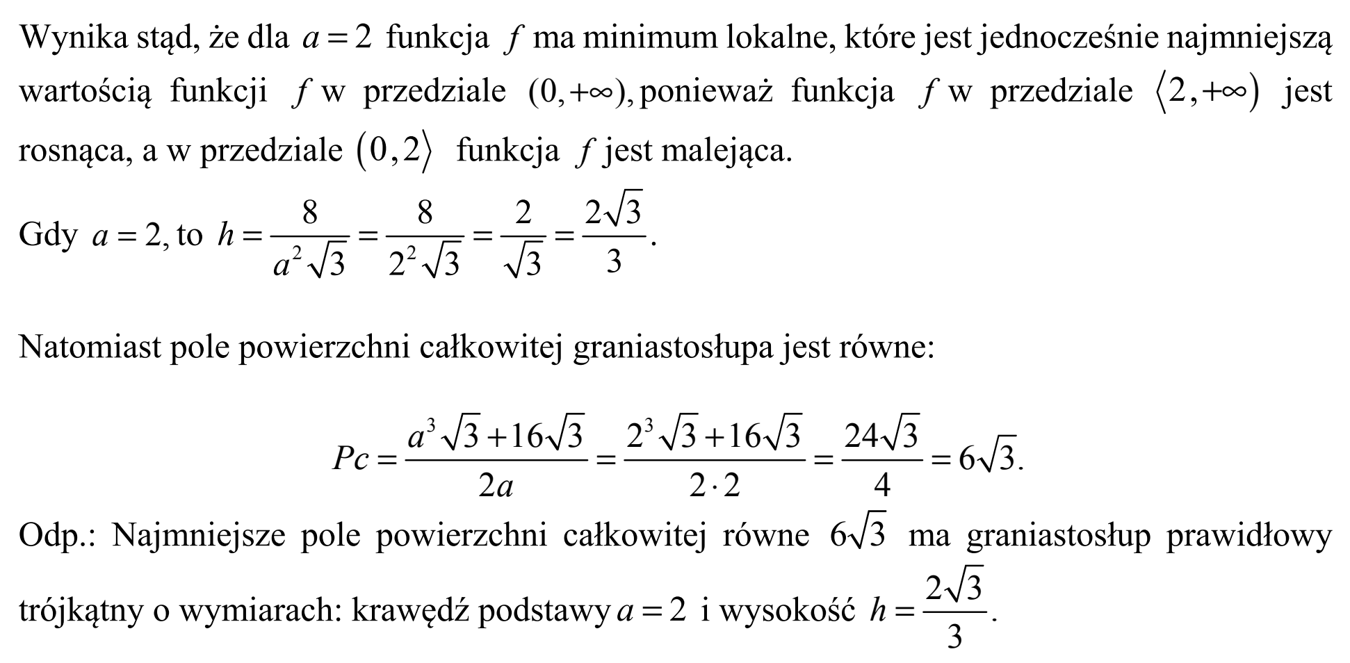 Matura, maj 2019, odpowiedź do zadania 15, fragment 4