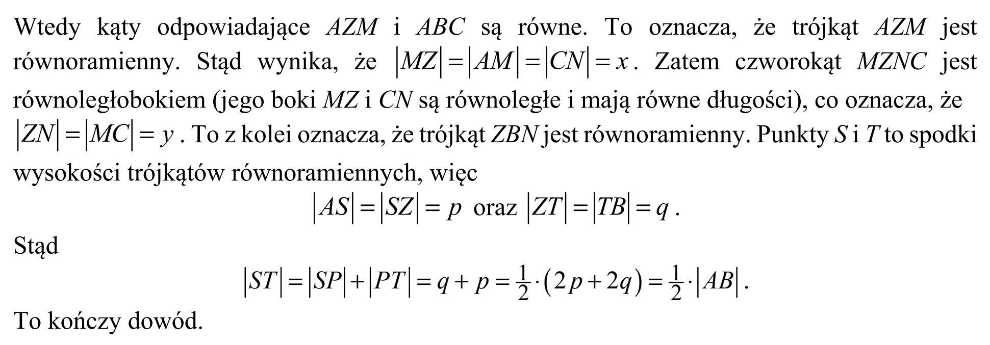 Matura, maj 2019, odpowiedź do zadania 9, fragment 6