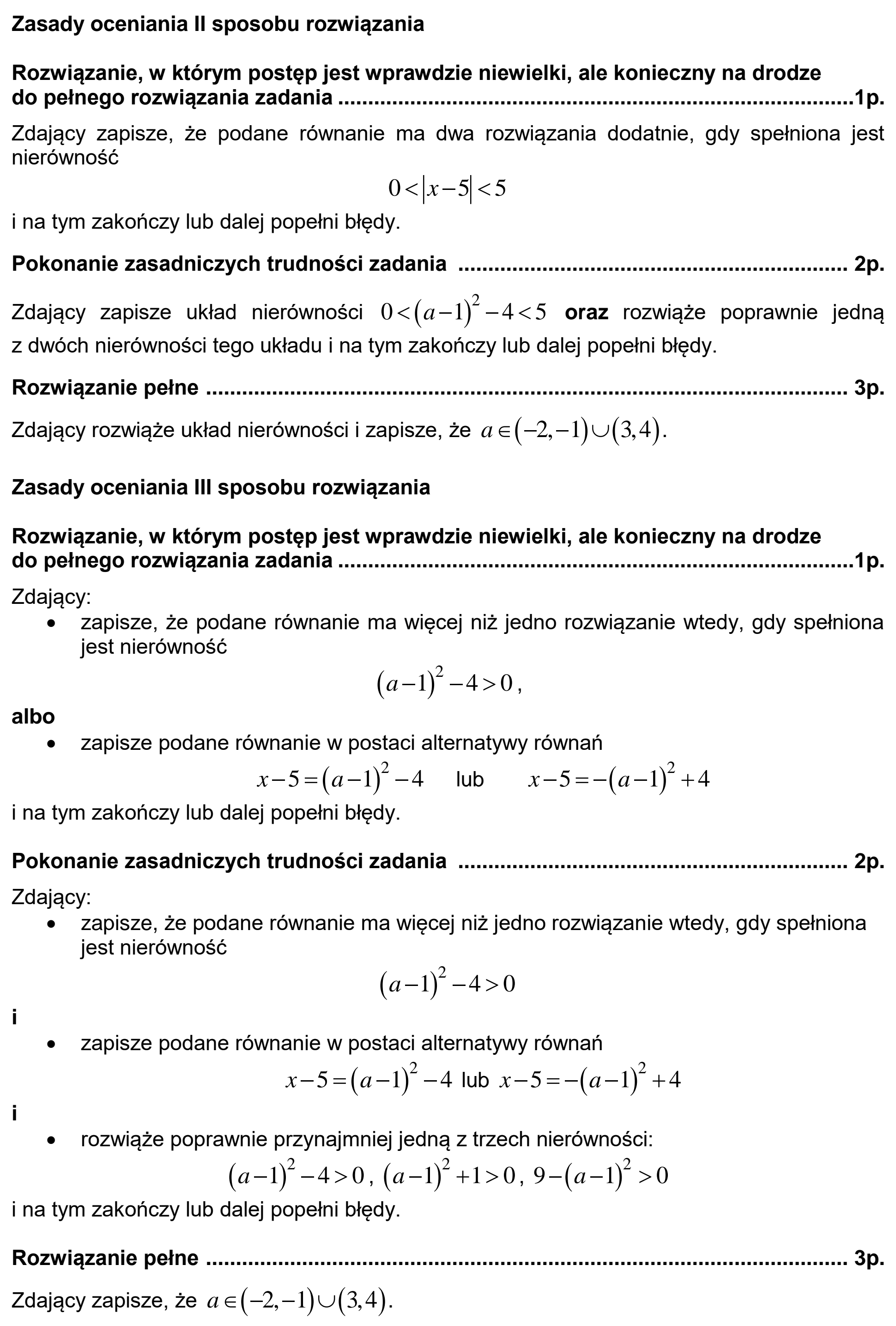 Matura, maj 2020, odpowiedź do zadania 6, fragment 2