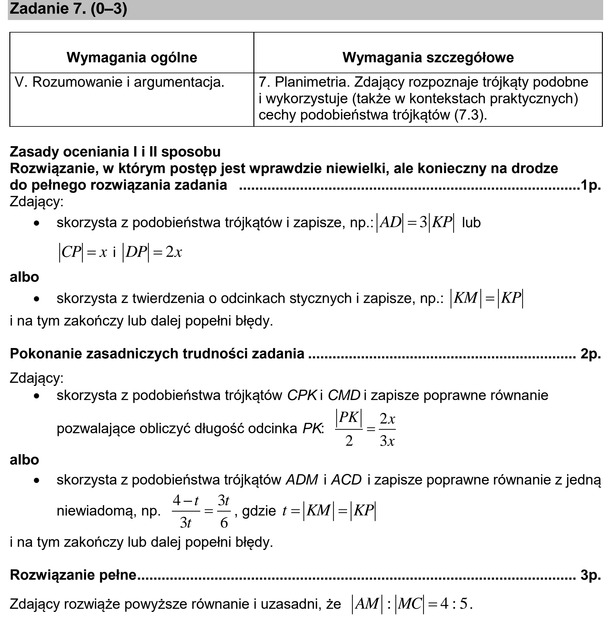 Matura, maj 2020, odpowiedź do zadania 7
