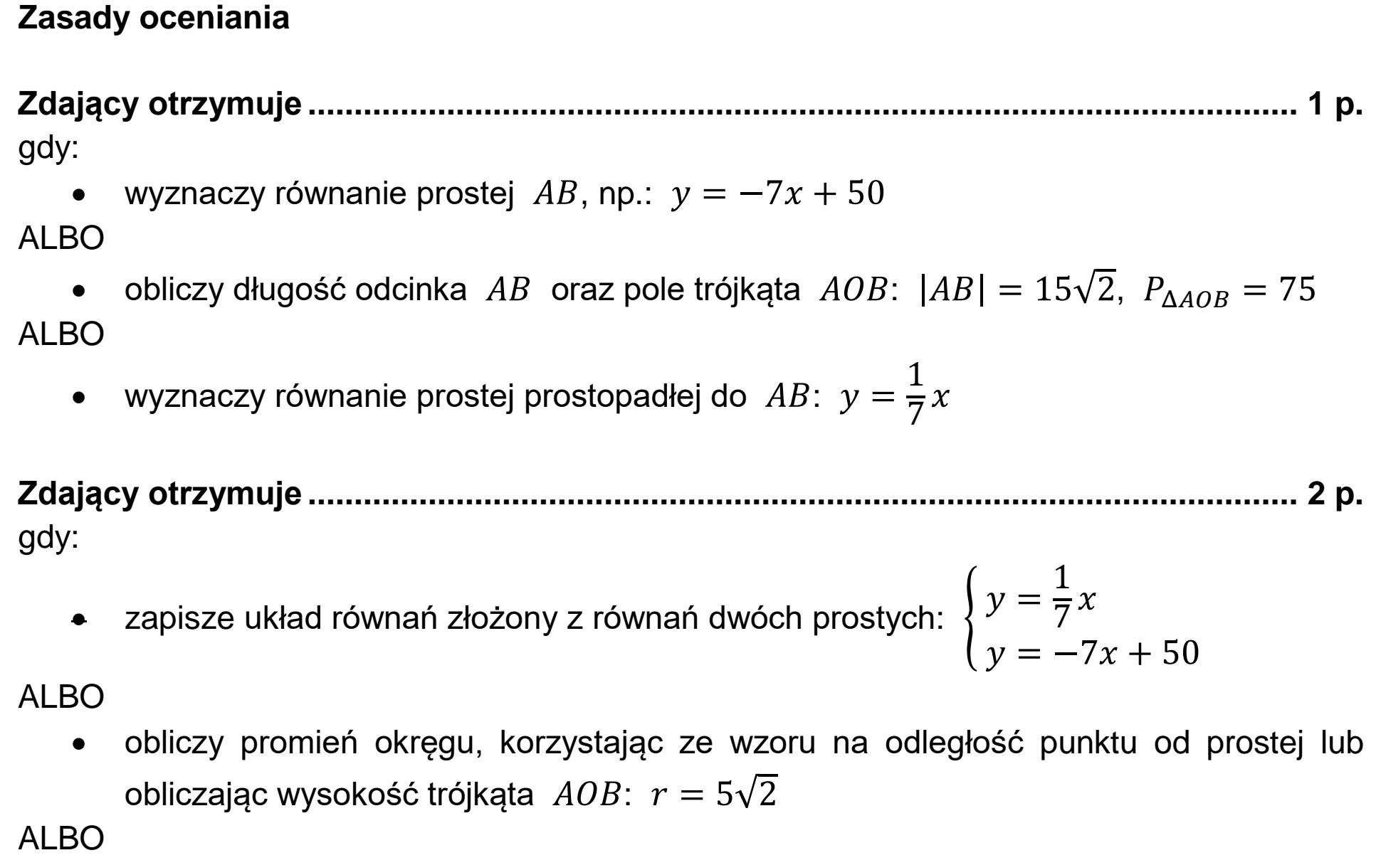 Matura, maj 2021, odpowiedź do zadania 10, fragment 1