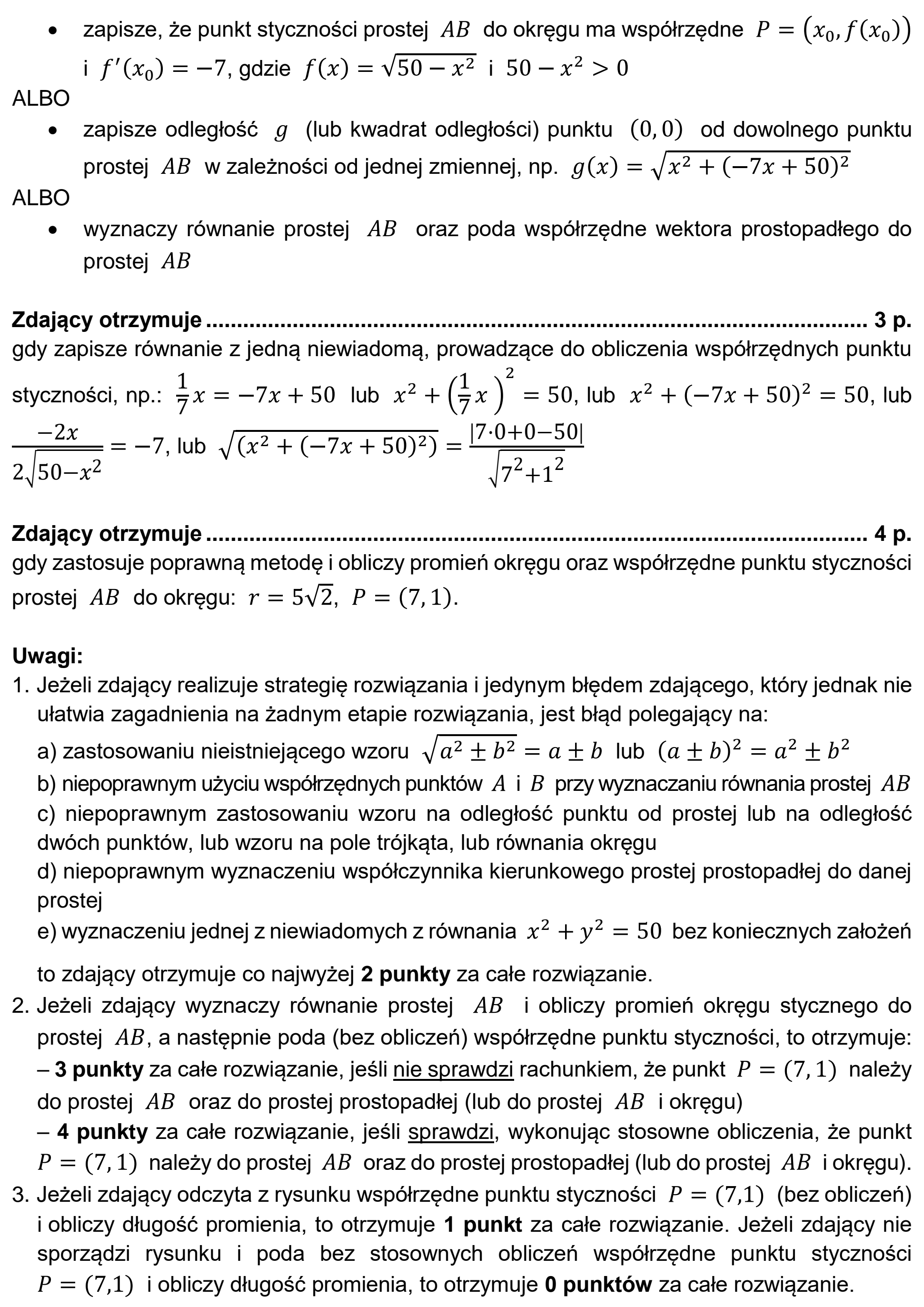 Matura, maj 2021, odpowiedź do zadania 10, fragment 2