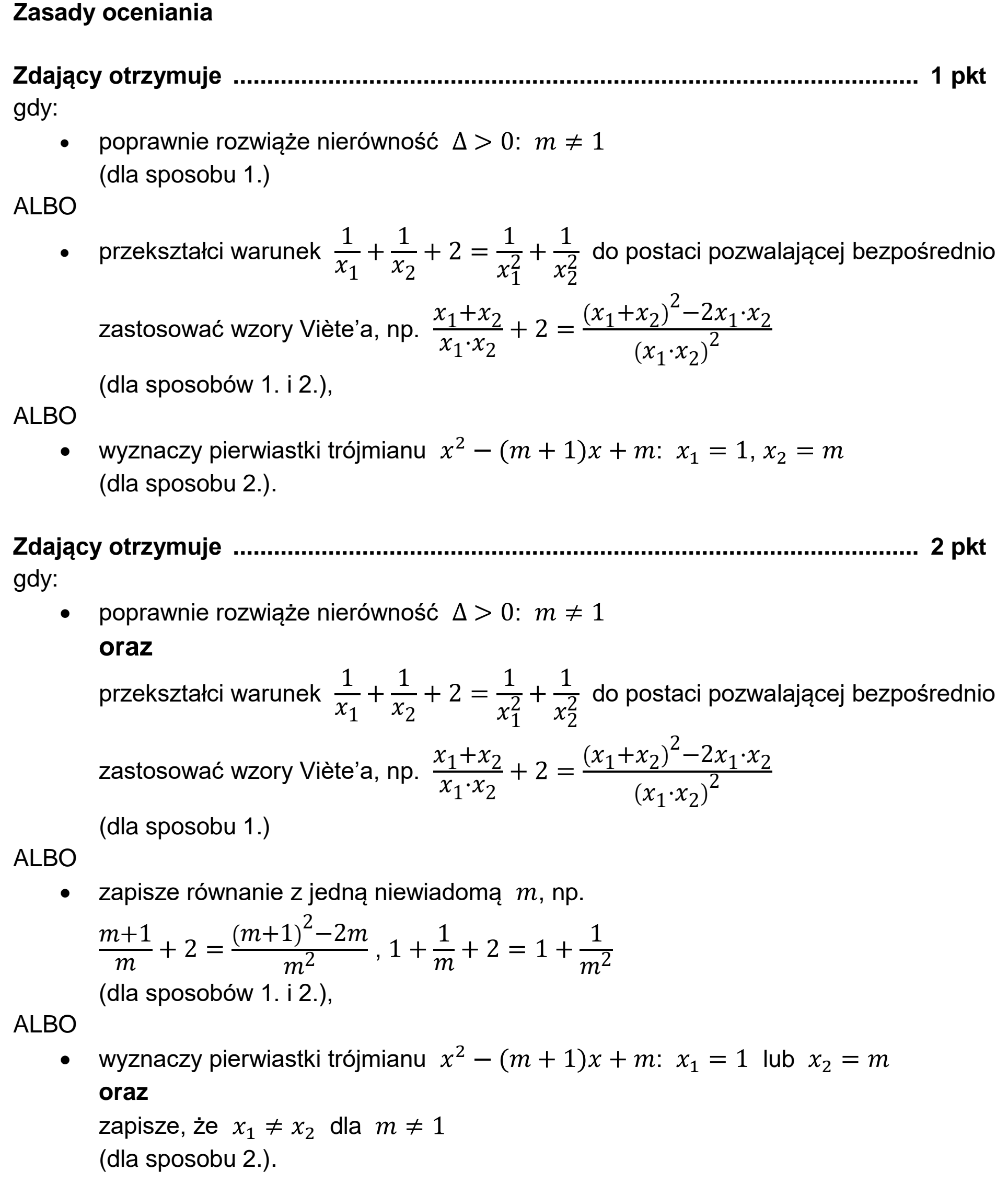 Matura, maj 2022, odpowiedź do zadania 12