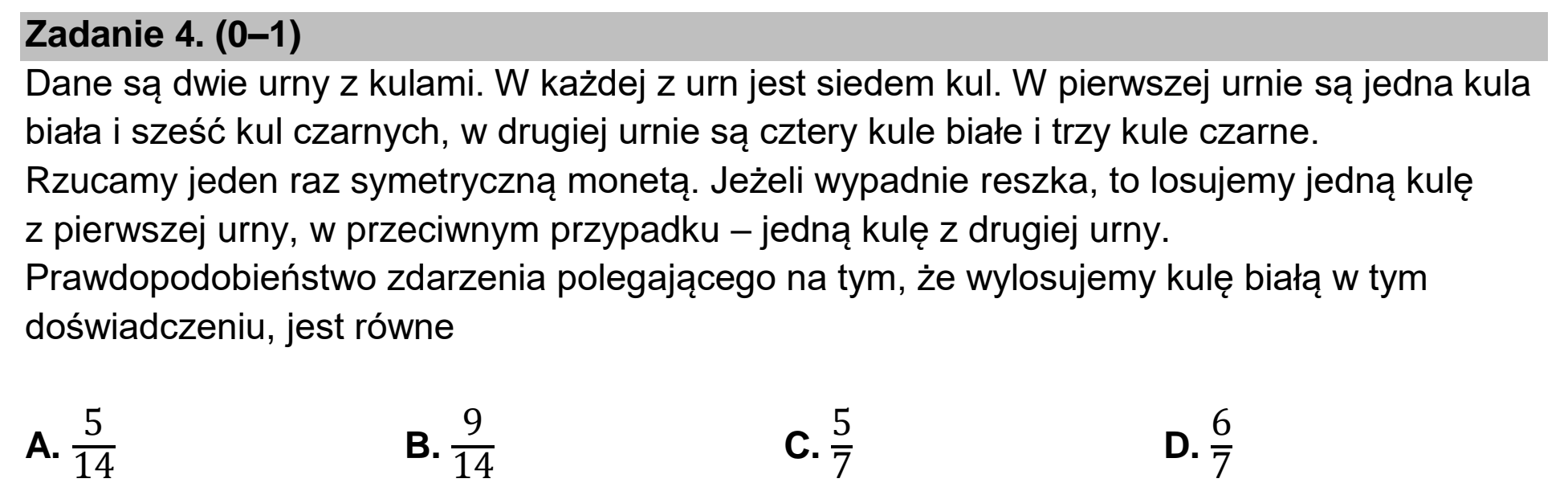 Matura, maj 2022, podgląd zadania 4