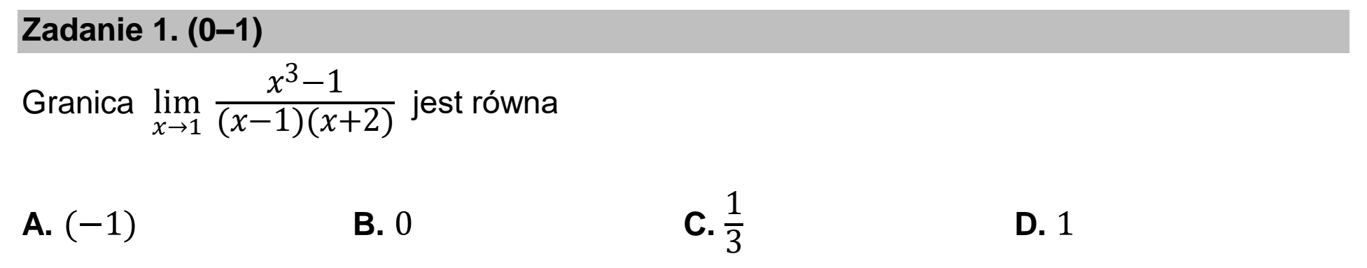 Matura, maj 2023, podgląd zadania 1