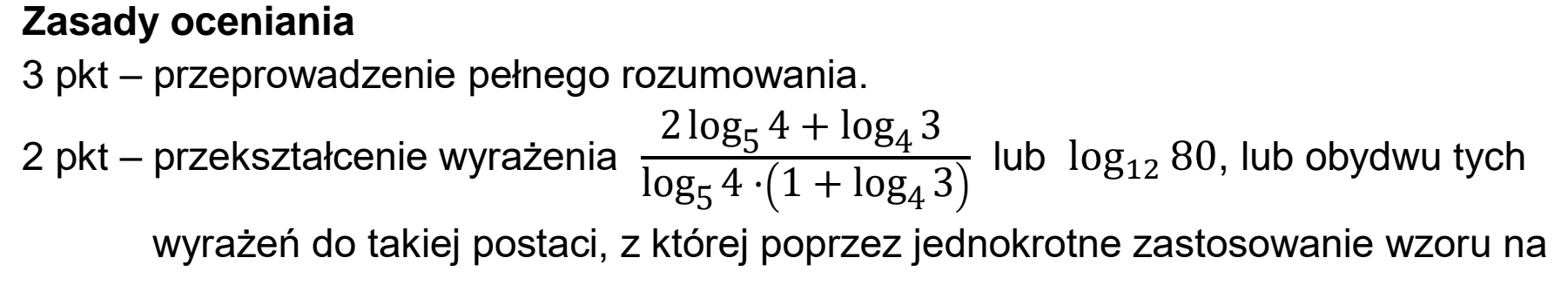 Matura, maj 2024, odpowiedź do zadania 6
